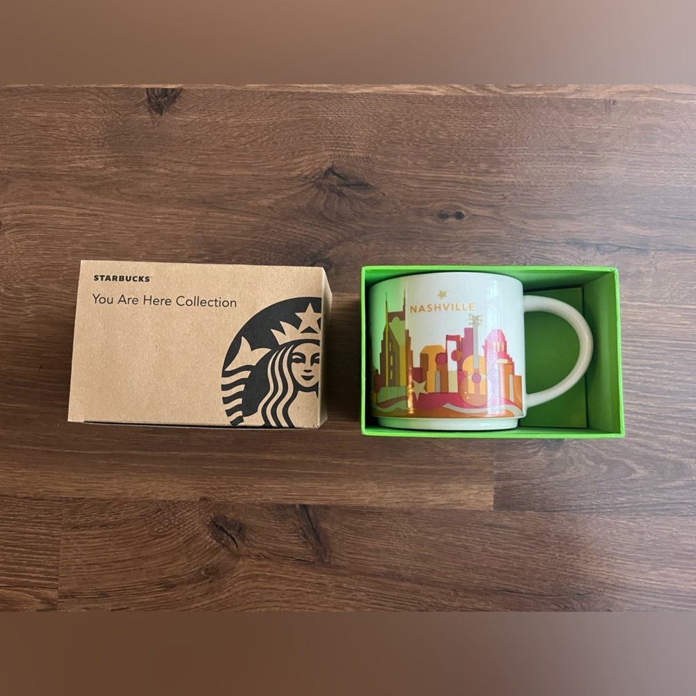 ☕ Starbucks “You Are Here” Collection Box — Nashville